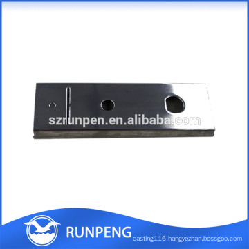 Security Product CNC Punching Door Lock Board Part